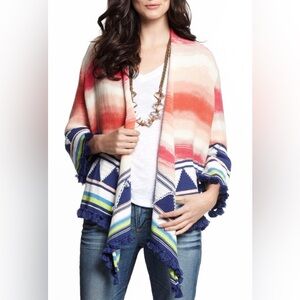 Calypso St Barth Aztec Tassel Fringe Cardigan